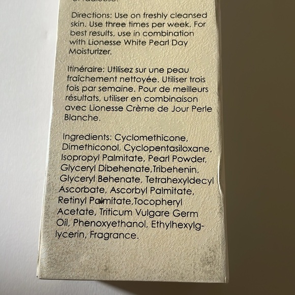 LIONESSE White Pearl Vitamin C Serum BRAND NEW in box UNUSED - Picture 7 of 8